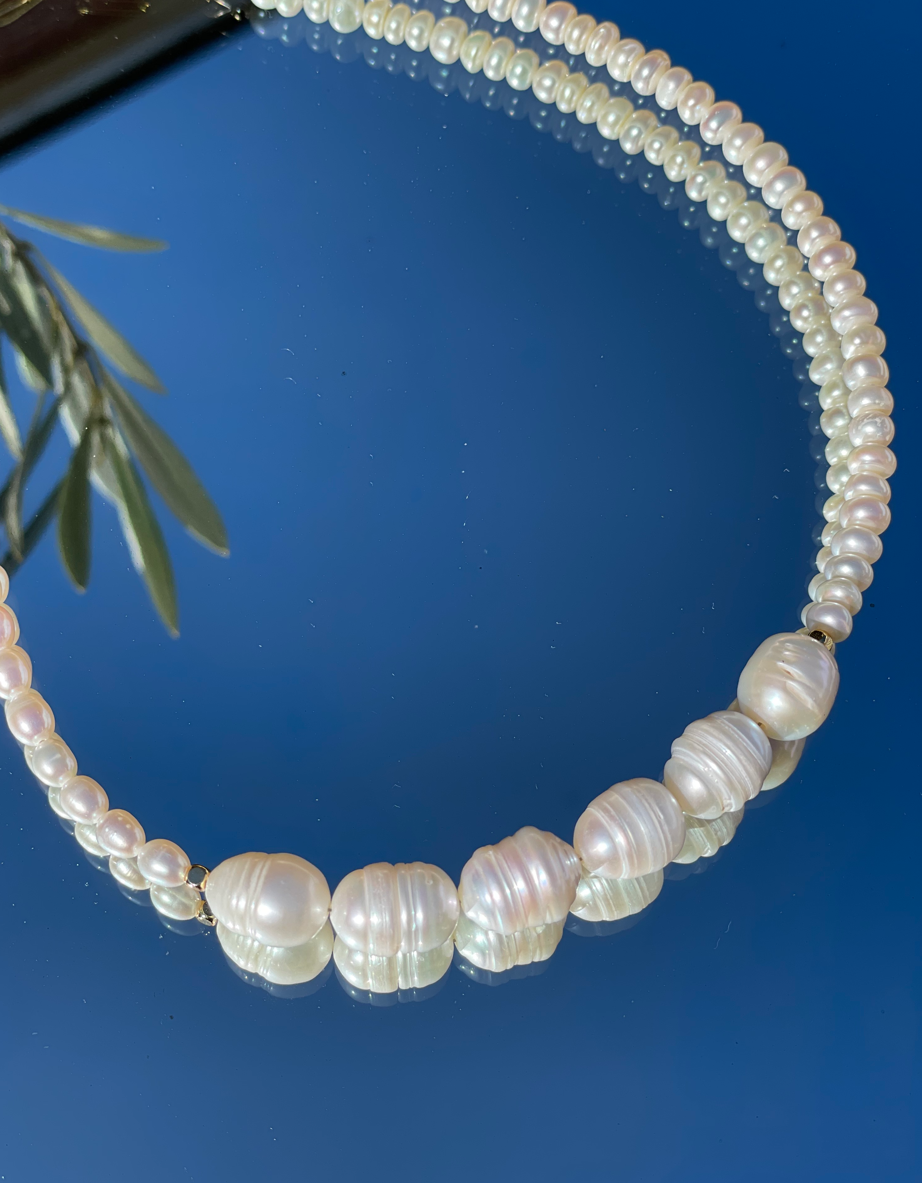 METIS Freshwater baroque pearl necklace 